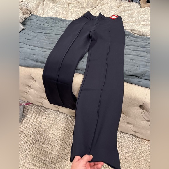 SPANXsmooth™ PerfectFit Ponte Flare Pant Navy Medium Regular length - Picture 5 of 7